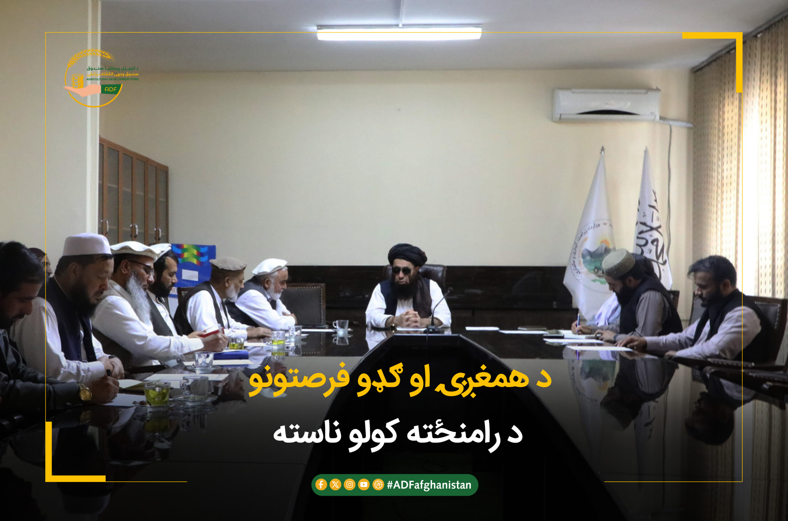 د همغږۍ او ګډو فرصتونو د رامنځته کولو په موخه ناسته ترسره شوه