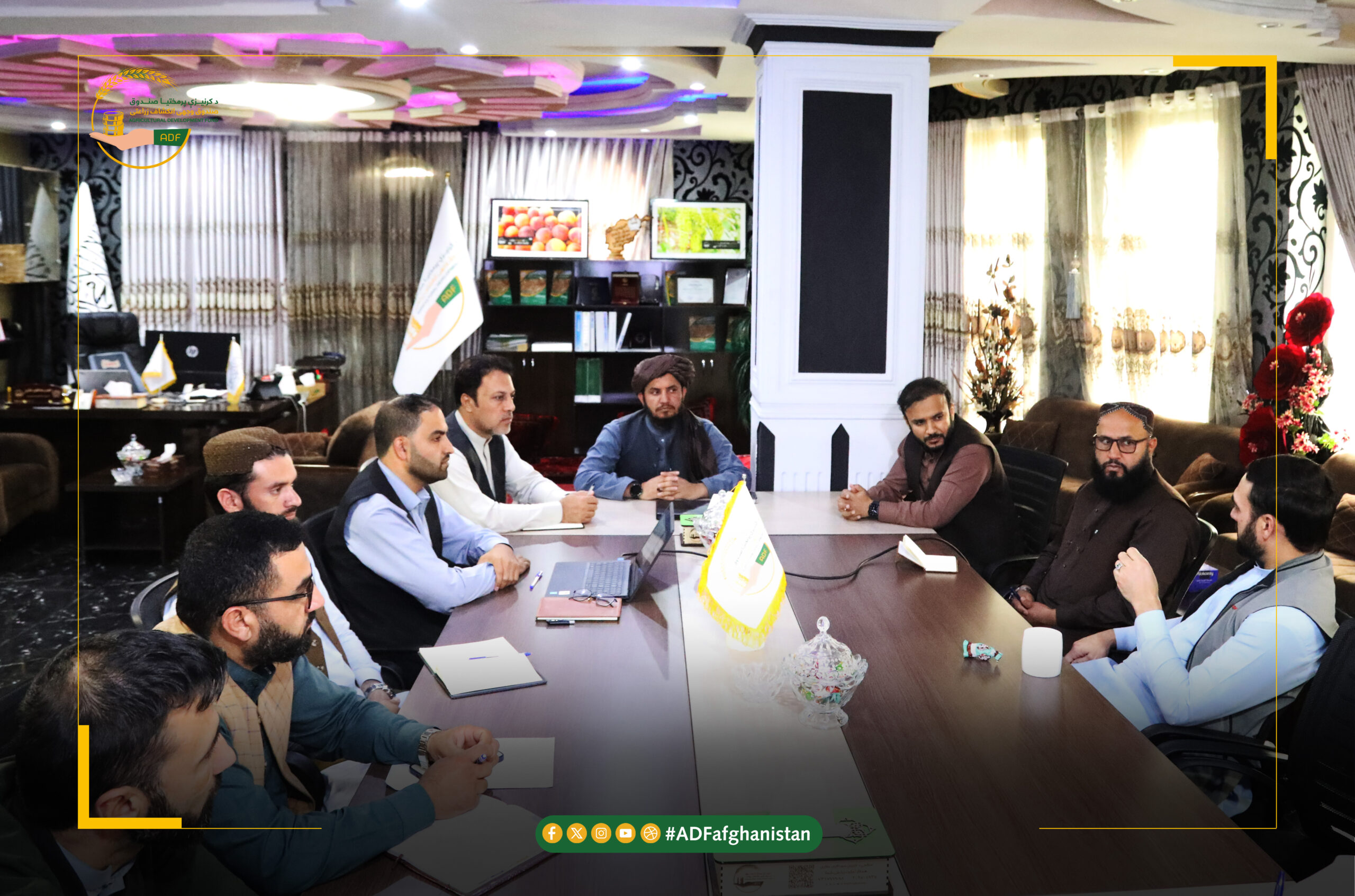 د حاصل وړو تمویلاتو مؤسسې درې میاشتنی کاري راپور وړاندې شو
