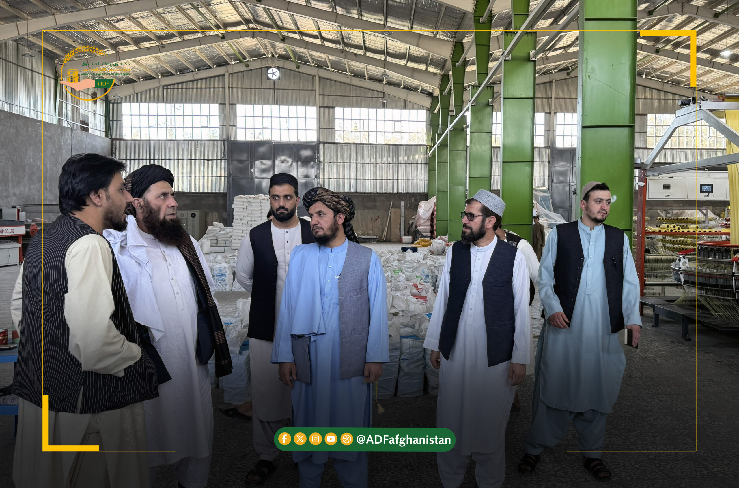سفر کاری هیئت رهبری صندوق وجهی انکشاف زراعتی به ولایت هرات